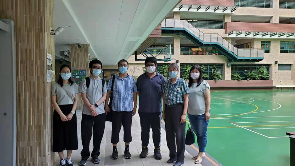 2021年5月22日圖協參訪化地瑪聖母女子學校圖書館